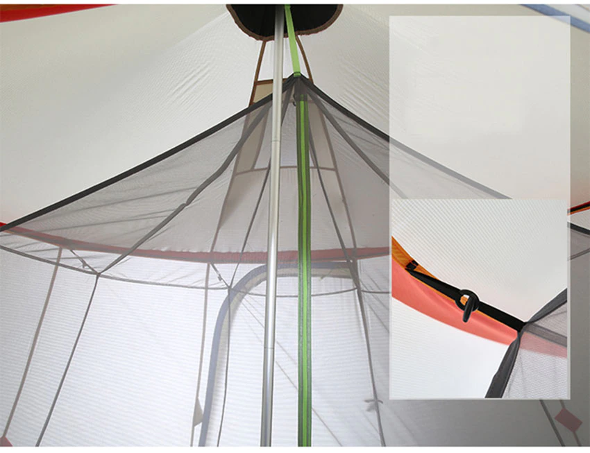 Cheap Goat Tents ASTA new arrival SHANJU 2 to 6 person 20d silnylon big space outdoor camping tent Tents 